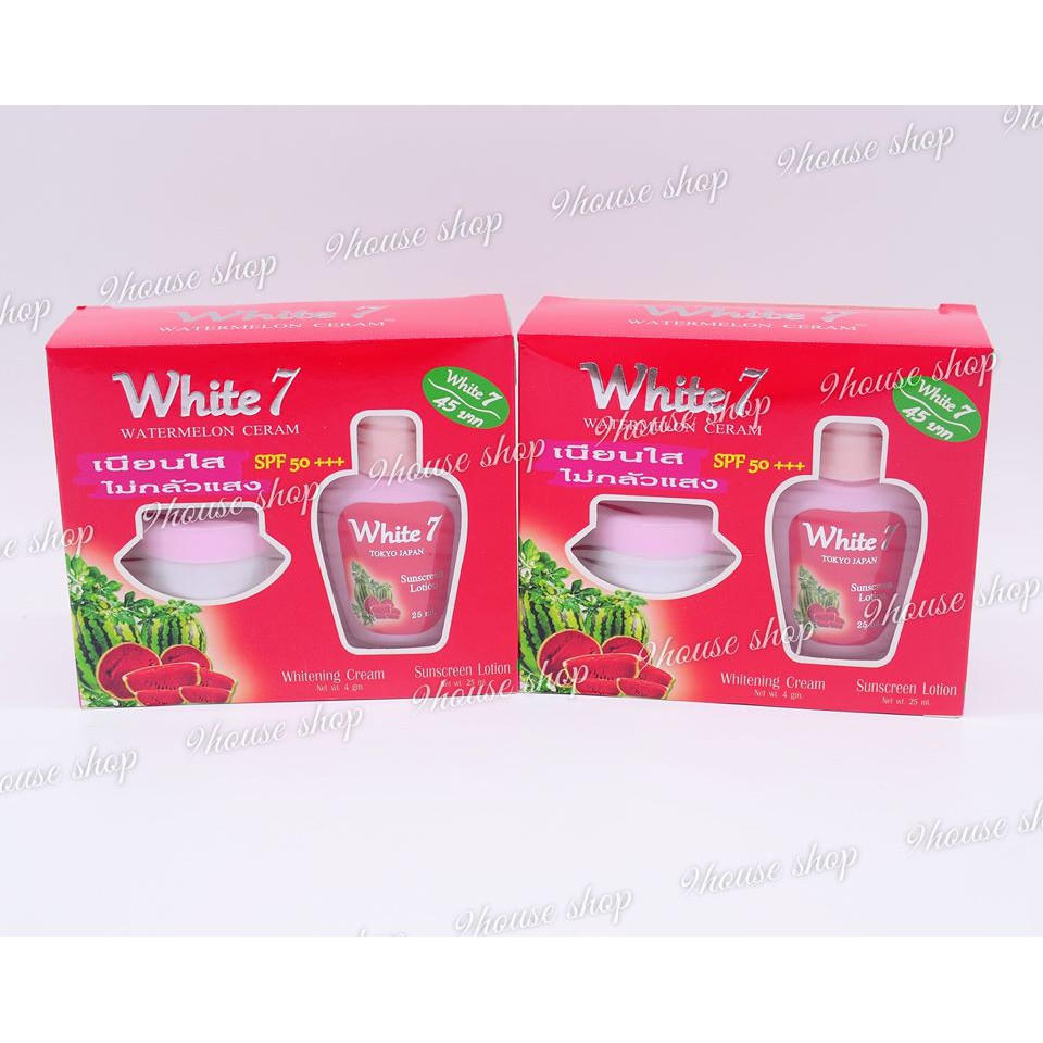 Kem Dưỡng Da Chống Nắng White 7 (Kone Dưa Hấu) Thái Lan