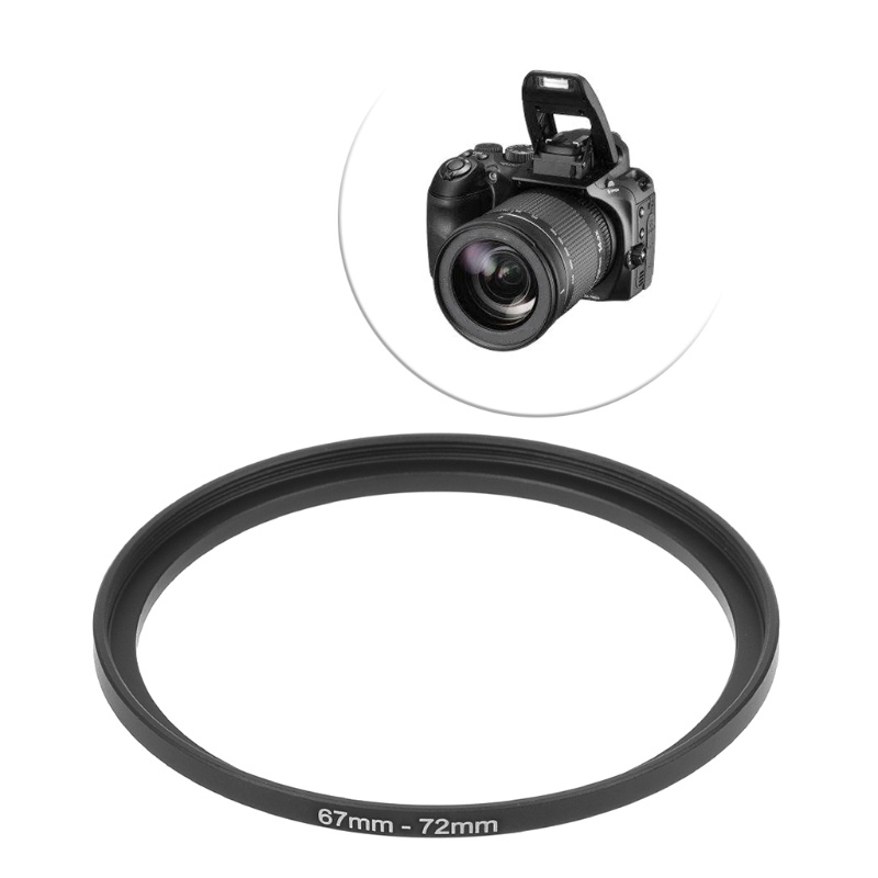 Vòng Nối Kính Lọc Máy Ảnh Bằng Kim Loại Từ 67mm Đến 72mm Mới