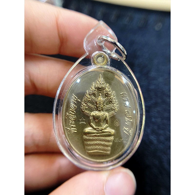 Phật hộ mệnh - Amulet Thần rắn Naga che chở Đức Phật - Cầu bình an, may mắn