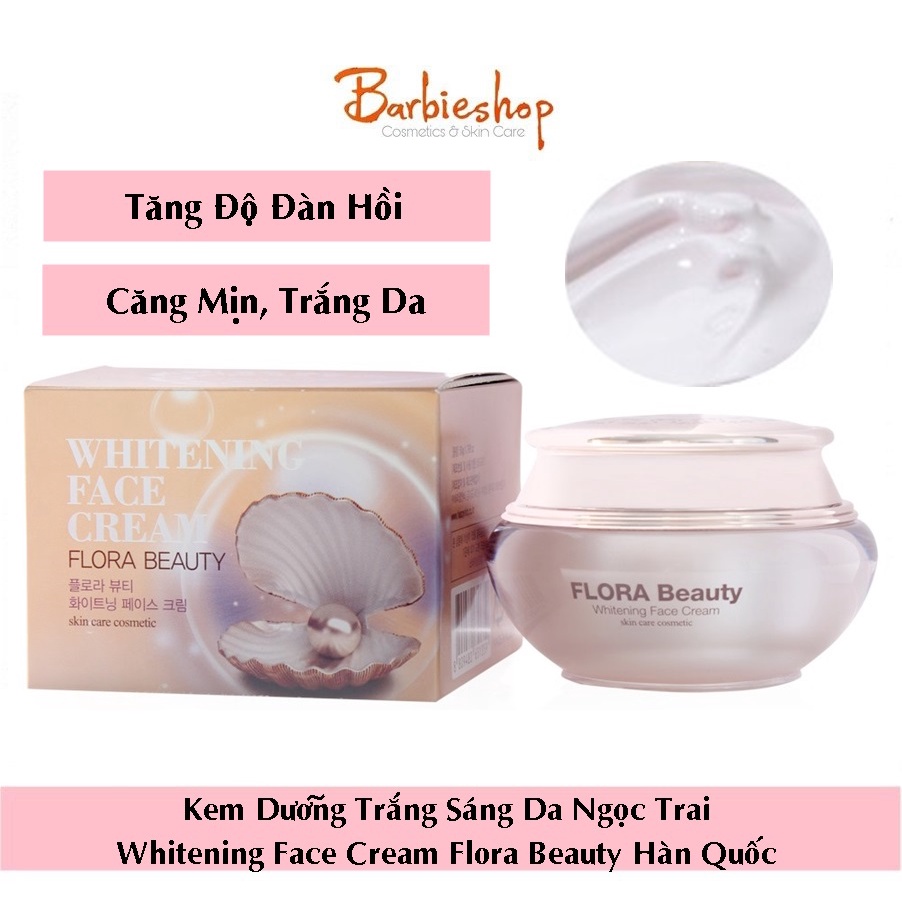 Kem Mặt Trắng Da Flora Whitening Face Cream