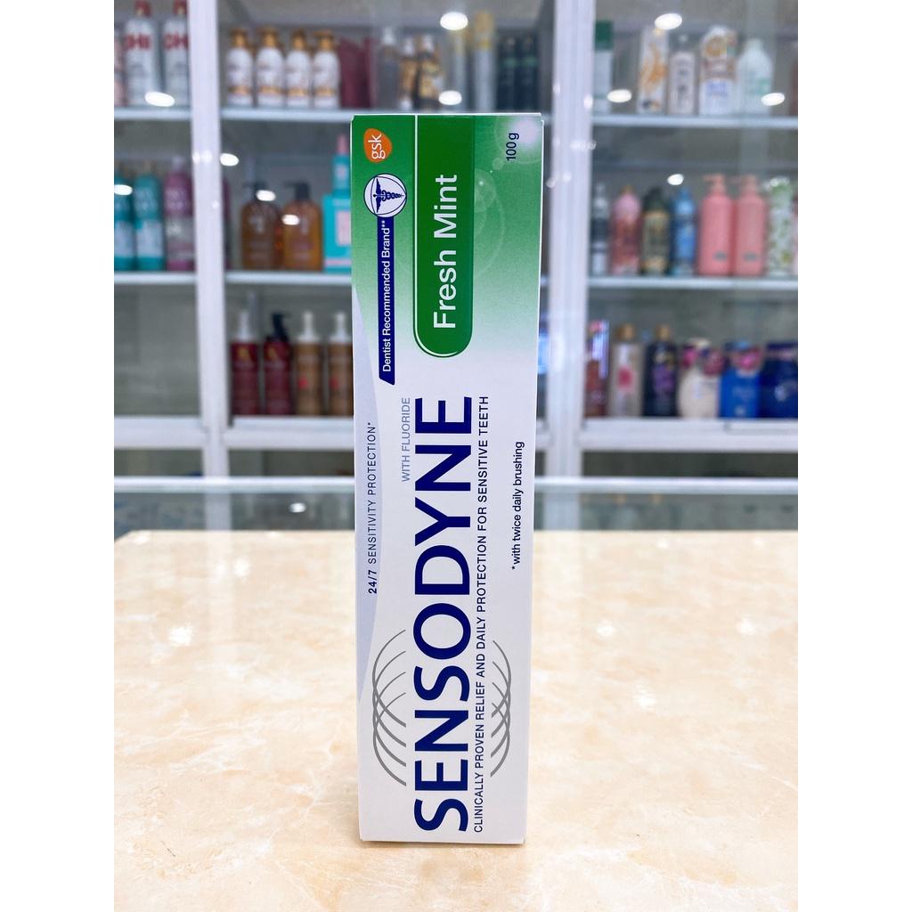 Kem đánh răng SENSODYNE giúp trắng răng hương thơm mát giảm ê buốt 100gram