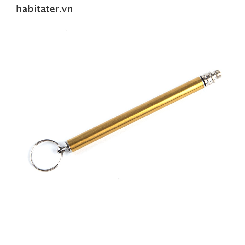 Tăm Xỉa Răng Bỏ Túi Bằng Thép Titan Không Gỉ Chống Thấm Nước Có Thể Tái Sử Dụng