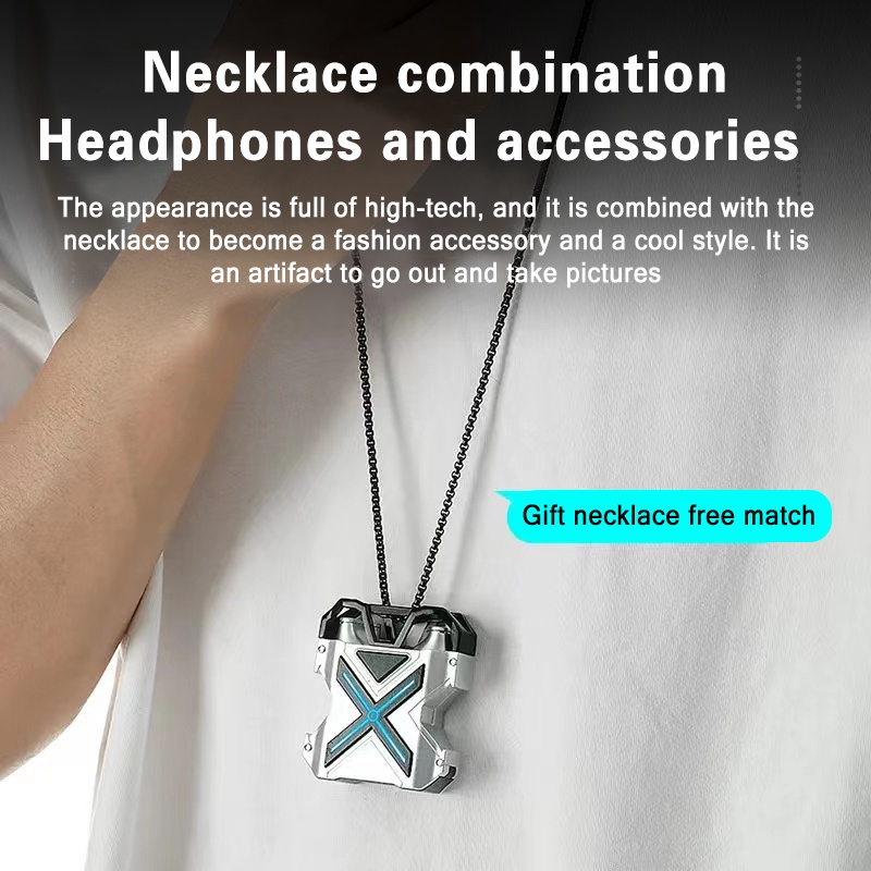 Tai nghe chơi game hợp kim kẽm X ko dây pro audio comic the thao nhet tai hot thời trang chum chấtlượng nút nhét tai siêu thể thao TWS true wireless earpods bluetooth gaming  headphone