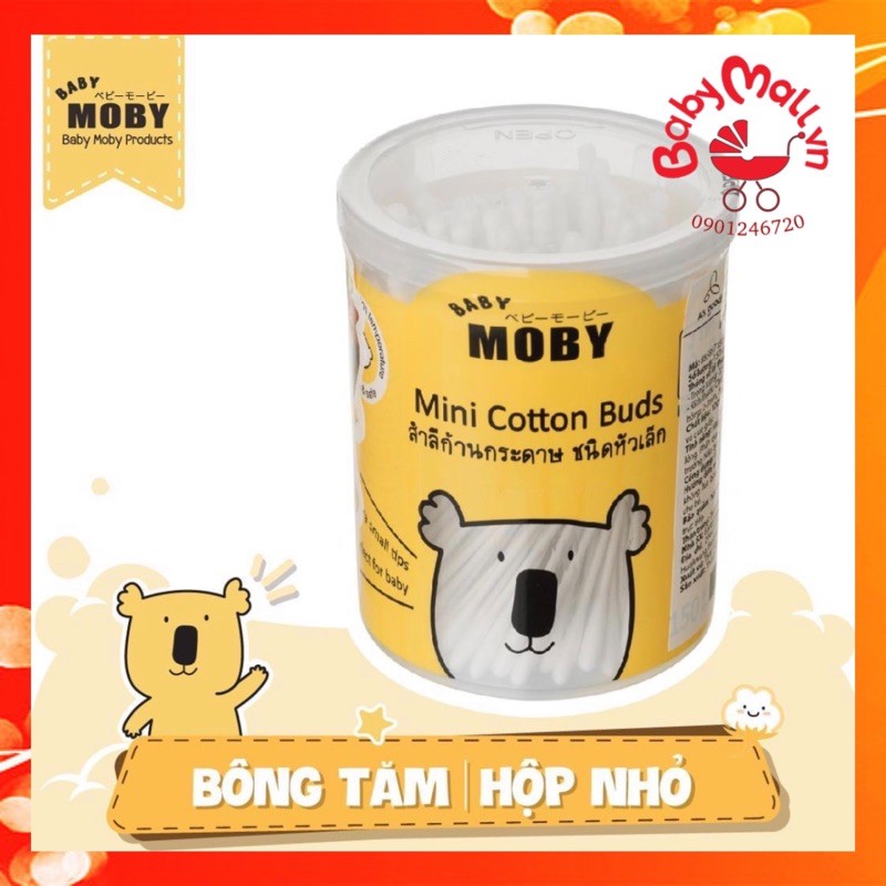 Bông tăm MOBY đầu nhỏ