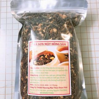 500g trà sơn mật hồng sâm