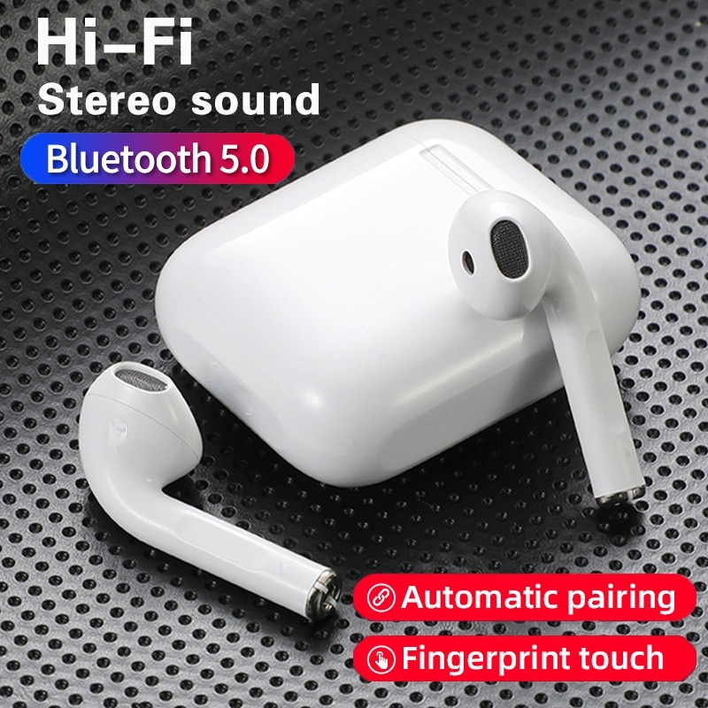 Tai Nghe Bluetooth 5.0 Không Dây I12 Tws Có Hộp Sạc Cho Iphone Android Xiaomi
