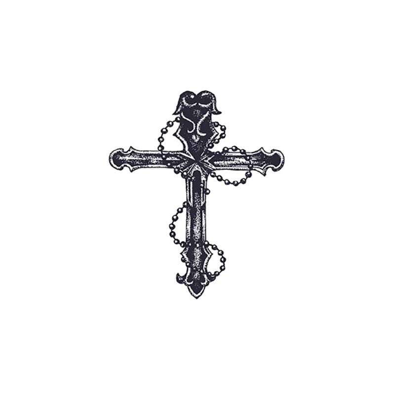 Hình Xăm Dán Tạm Thời Chống Thấm Nước Lâu Trôi Hình Thánh Giá