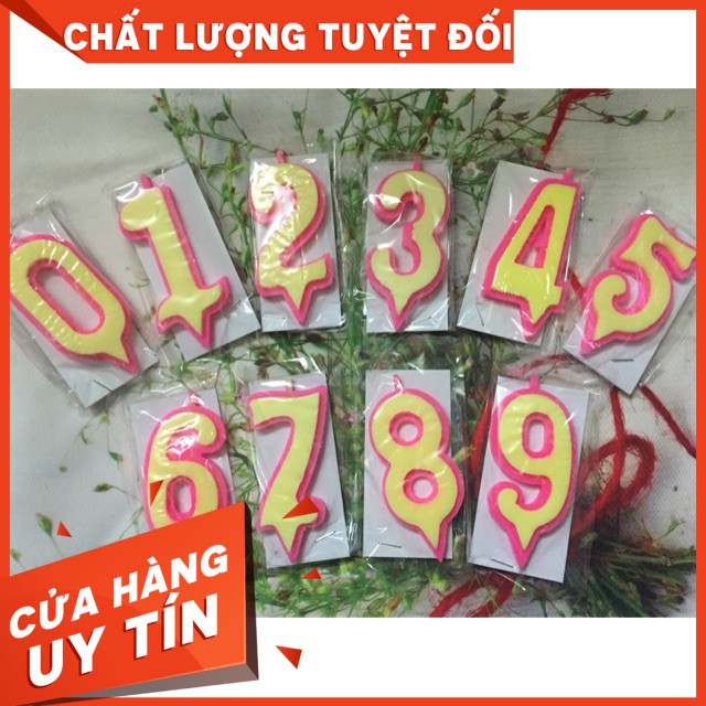 [HOT]Nến số từ 0-9