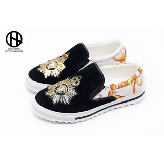 Giày lười vải nam cao cấp Slip on