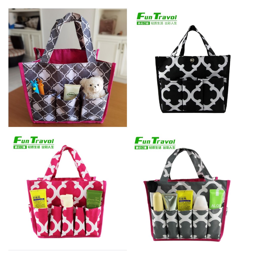 Túi đựng đồ trang điểm nhiều ngăn tiện lợi