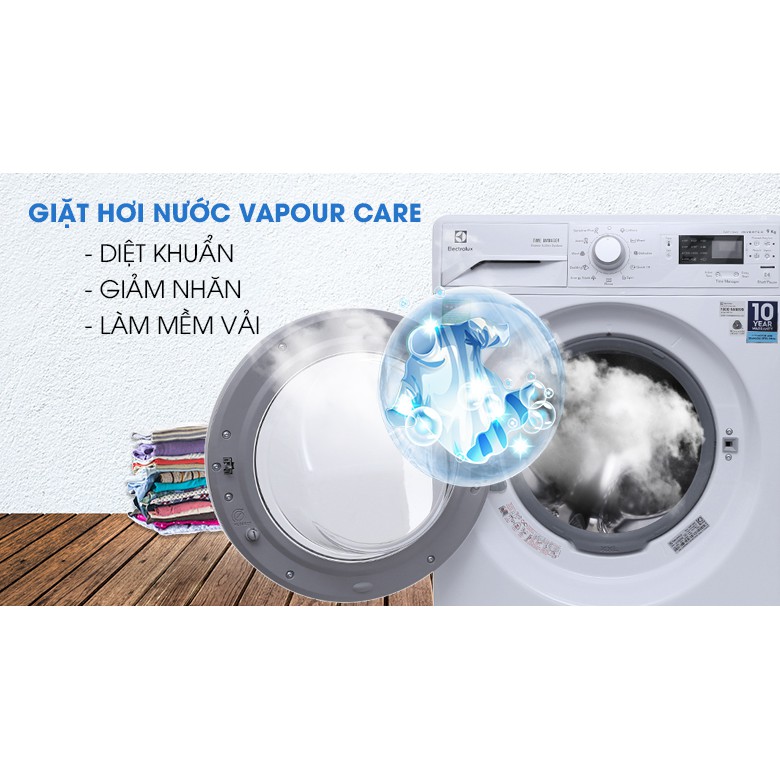 Máy giặt Elec 9KG EWF12942 Công nghệ hơi nước