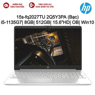 Laptop HP 15s-FQ2027TU 2Q5Y3PA
