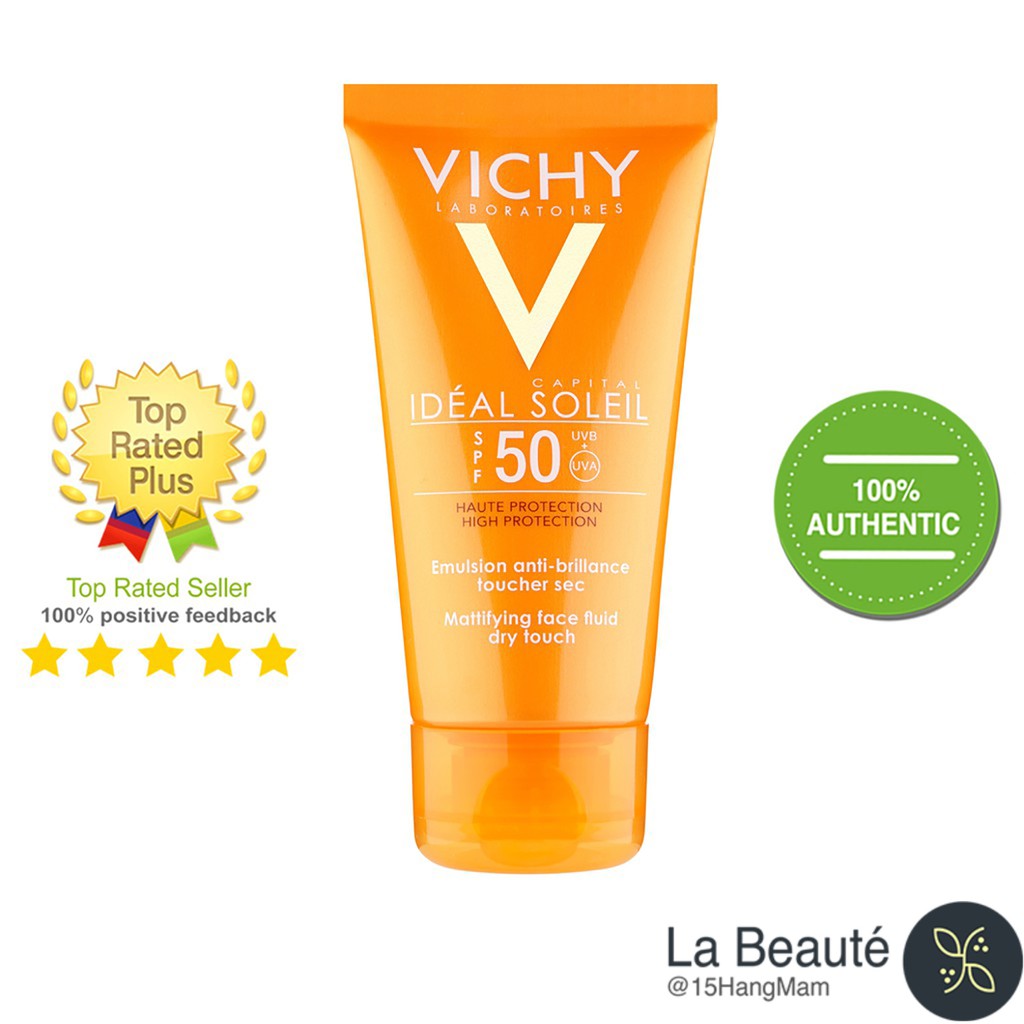 Vichy Ideal Soleil Spf 50 - Kem Chống Nắng 50ml