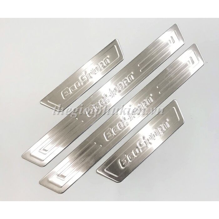 Bộ Ốp bậc, Nẹp bước chân Ford EcoSport 2018 - 2022 INOX(hàng cao cấp)