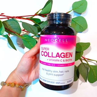 Neocell Super Collagen + C type 1&3 đủ 3 size