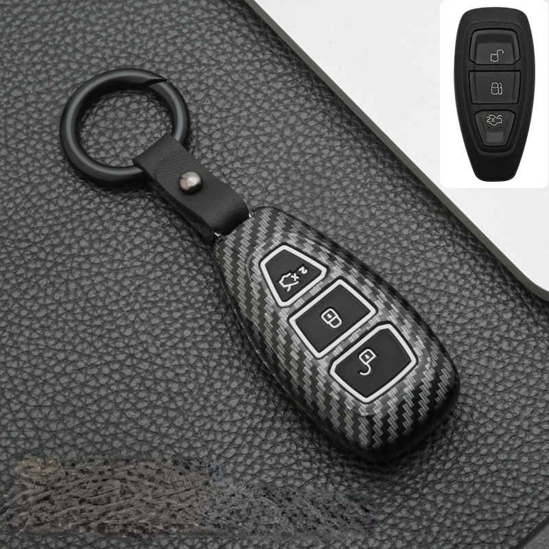 Mới Vỏ Bảo Vệ Chìa Khóa Xe Hơi Ford Fiesta Focus 3 4 Mondeo Ecosport Kuga Focus ST Ford Focus 2 3 MK3 ST RS Ecosport Kuga Escape Fiesta Fold C-Max Mondeo Ke