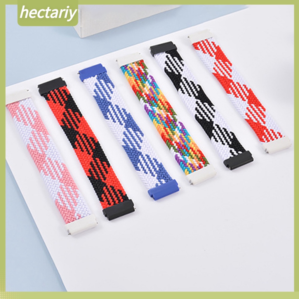 Dây Đeo Thay Thế Bằng Nylon Co Giãn Cho Đồng Hồ Garmin 10 20mm / 22mm