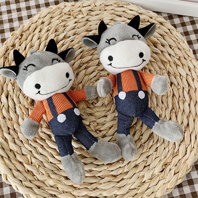 Móc khóa thú nhồi bông dễ thương