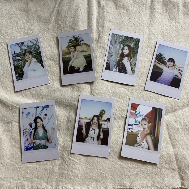 Hình ảnh sưu tầm polaroid NMIXX