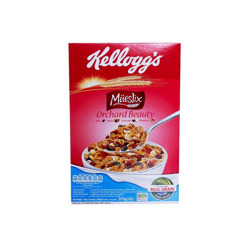Ngũ cốc ăn sáng Kellogg's Mueslix Orchard Beauty 375g