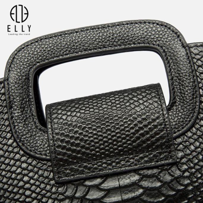 Túi clutch nữ cao cấp da thật ELLY VINH  – EC37