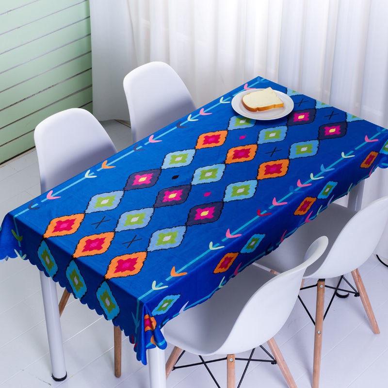 Antependium fabric waterproof and hot flannelette disposable Nordic ins web celebrity rectangular table student desk pad