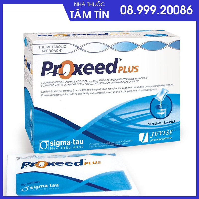 Proxeed Plus - bổ sung dưỡng chất hỗ trợ sinh sản nam giới.