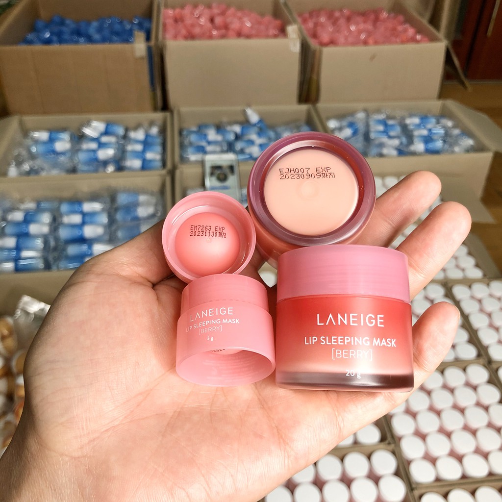 {BILL KOREA} Sample Mặt Nạ Ngủ Môi LANEIGE Lip Sleeping Mask (Berry) 3g