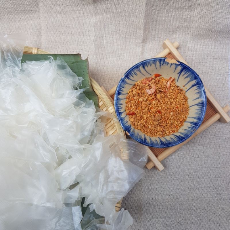 [1 kg] Bánh tráng rìa phơi sương Gò Dầu - Tây Ninh dẻo mềm - btcouple_TN