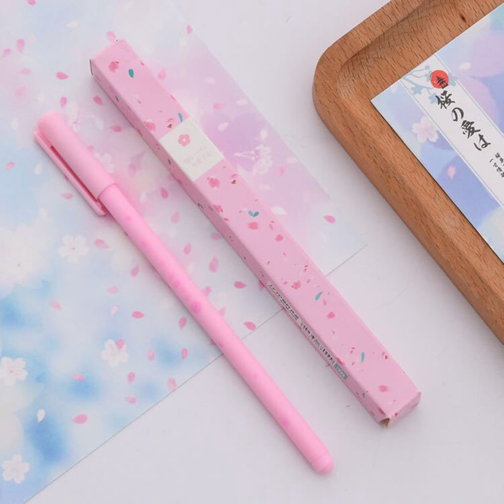 1 / 3 bút bi mực gel cỡ ngòi 0.38mm kiểu dáng xinh xắn chất lượng cao