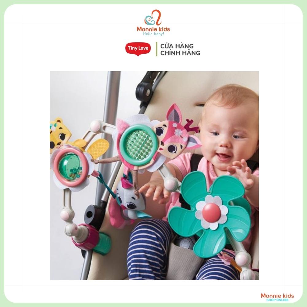 Đồ chơi treo xe đẩy Tiny Love Sunny Stroll Tiny Princess Tales, lục lạc treo xe nôi cho bé - Monnie Kids