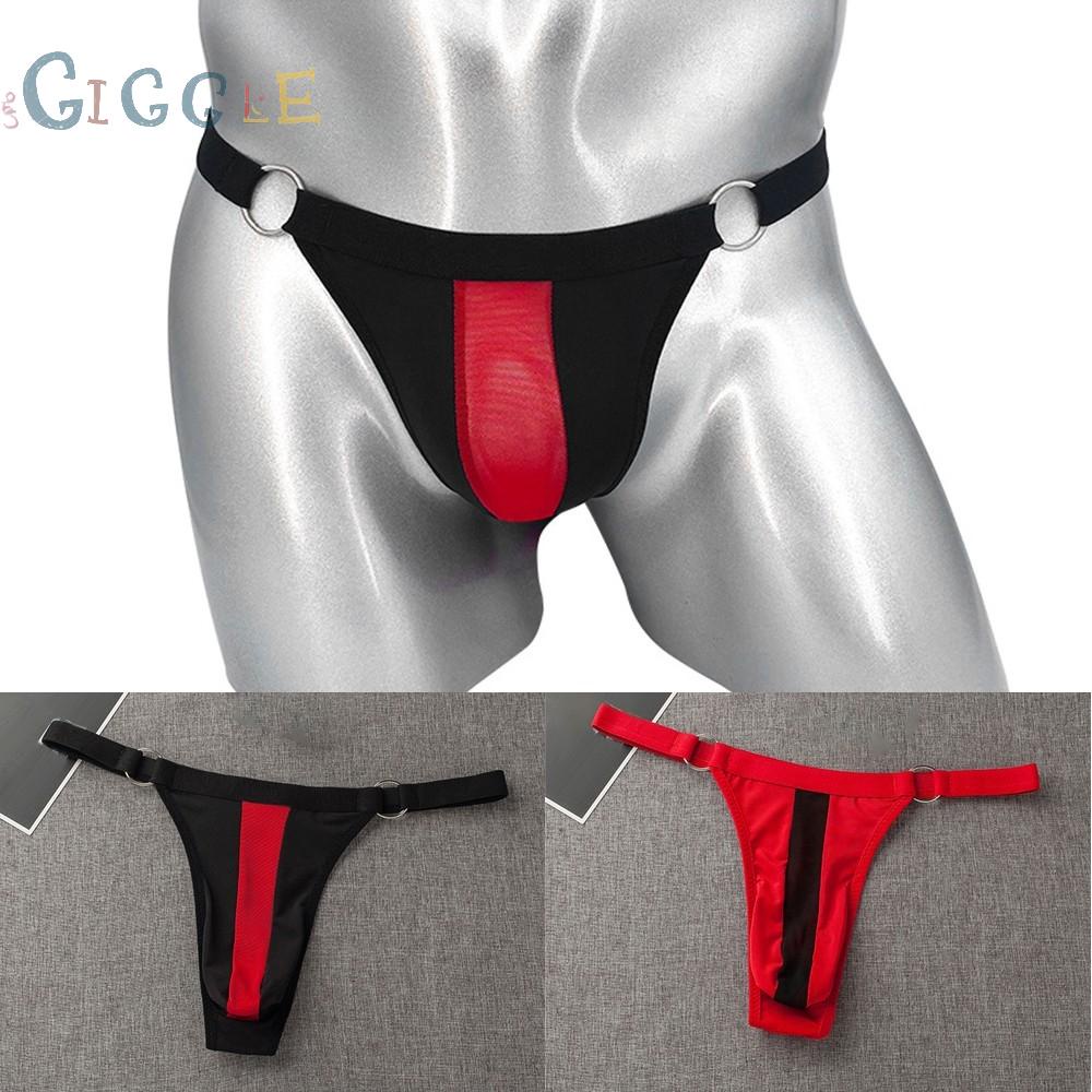 Men\'s Underwear Knickers Briefs Low-rise Thong/String Underpants Bikini