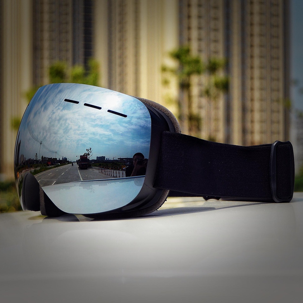 Kính Bảo Hộ Trượt Tuyết Hai Lớp Chống Sương Mù Cao Cấp