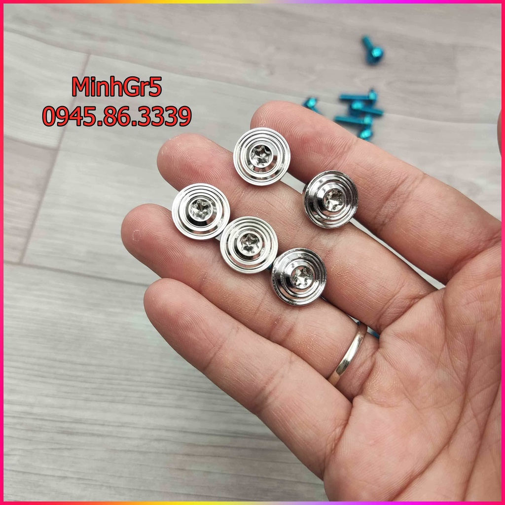 ỐC TITAN GR5 5Li15 5li gắn dàn áo xe honda