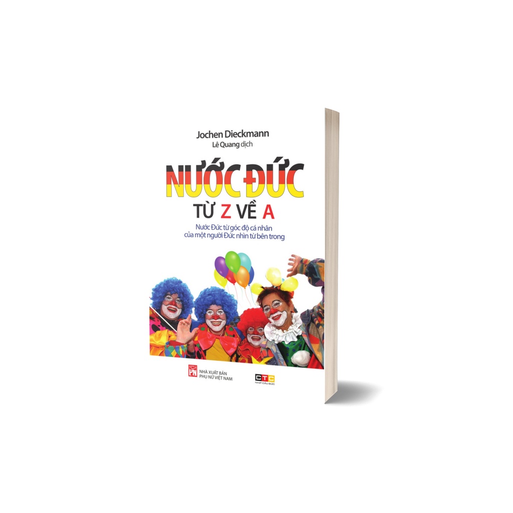Sách - Nước Đức Từ Z Về A - Jochen Dieckmann