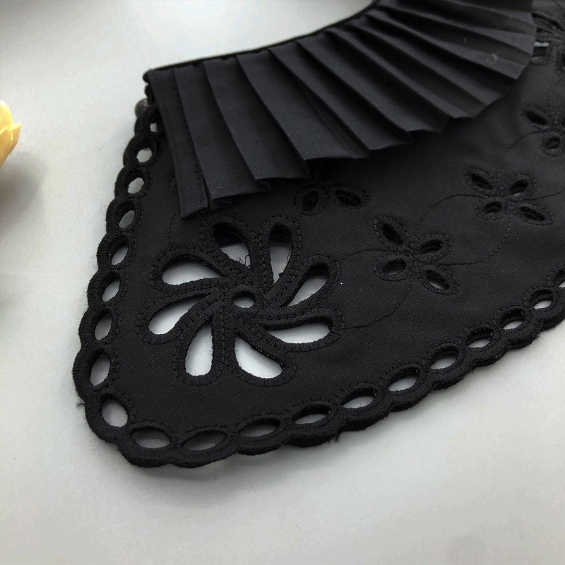 Cổ Áo Giả Viền Bèo Cổ Rùa Phong Cách Goth Thời Trang Cho Nữ