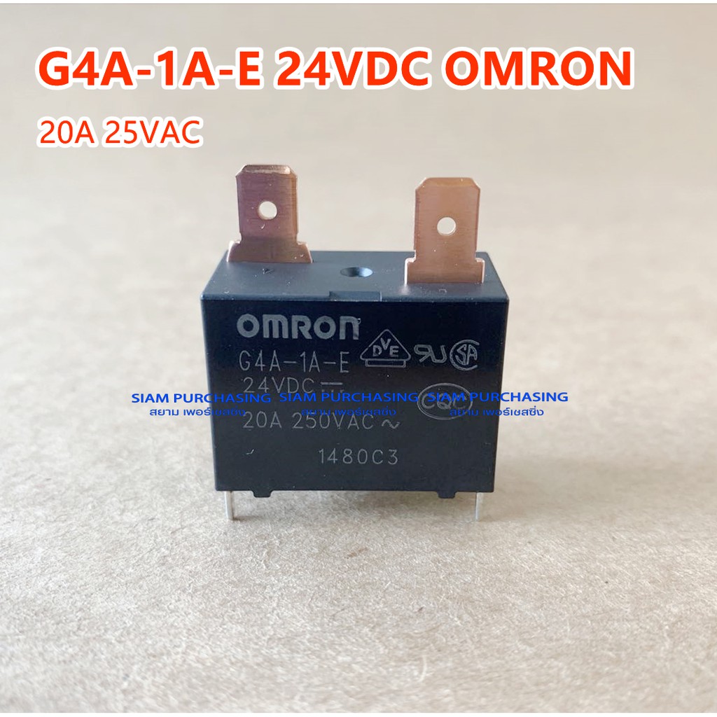 Rơle G4A-1A-E OMRON 12VDC 24VDC Bộ gõ Xiêm