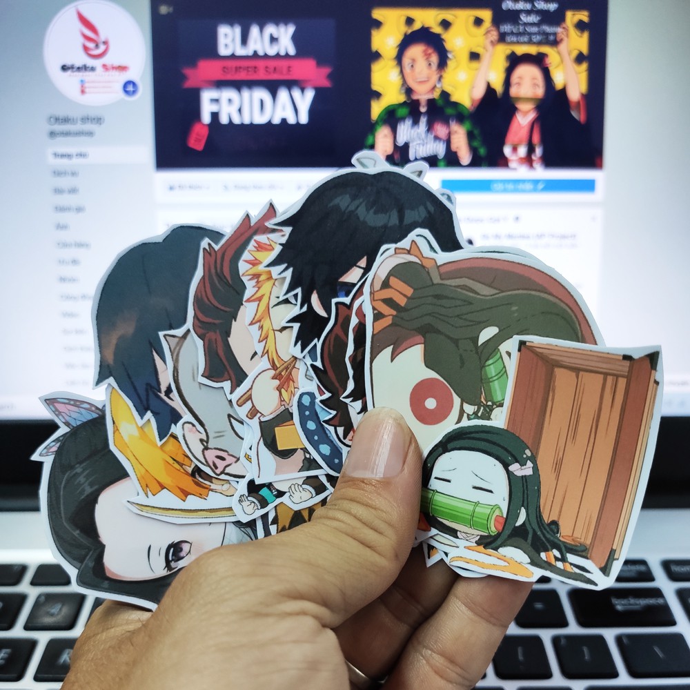 hình dán sticker anime One Piece - Đảo Hải Tặc