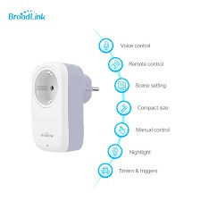 Ổ cắm thông minh wifi Broadlink SP4L-EU 16A Chính hãng mới 100% - Bảo hành 12 tháng