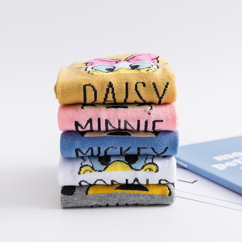 Tất Nữ 💜FREESHIP💜 Tất Vớ Nữ Cổ Ngắn Hàn Quốc Chất Cotton Đẹp Hình Cute Dễ Thương TC15 - mijusa