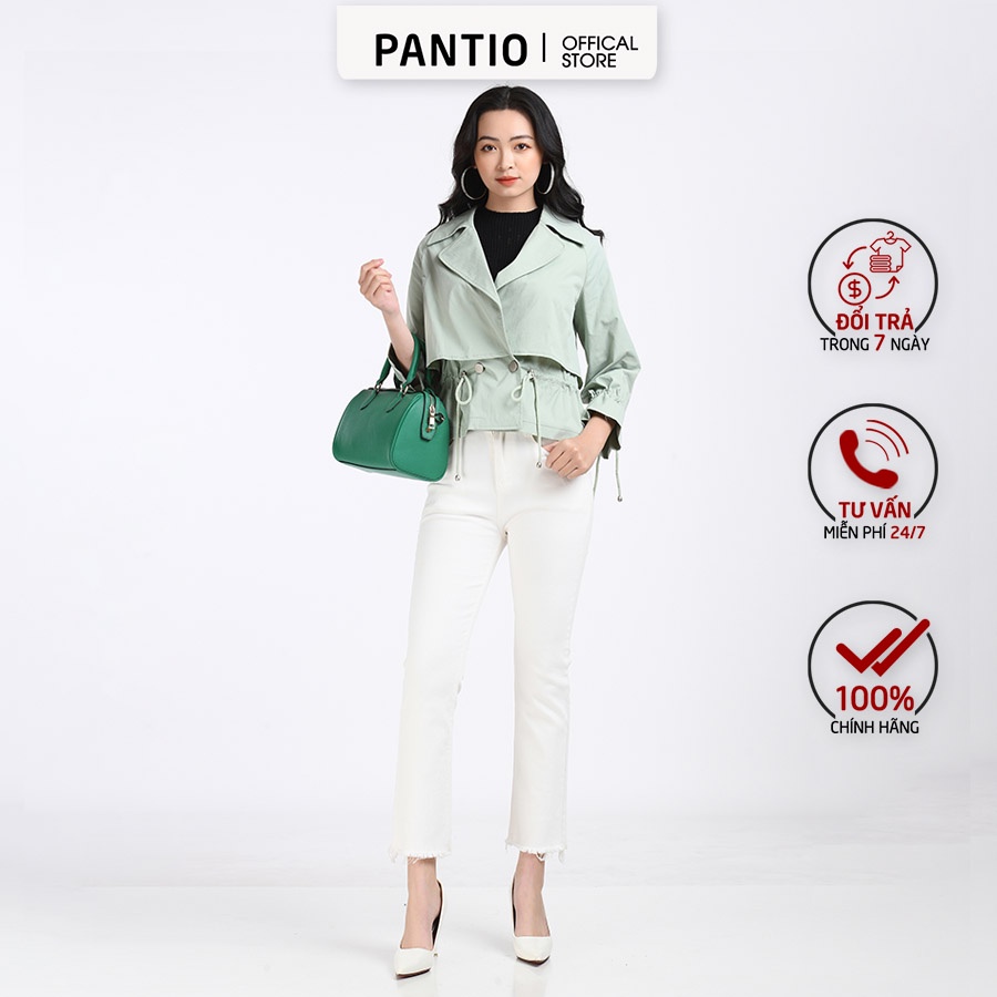 Áo khoác nữ cổ vest FAD9432 - PANTIO