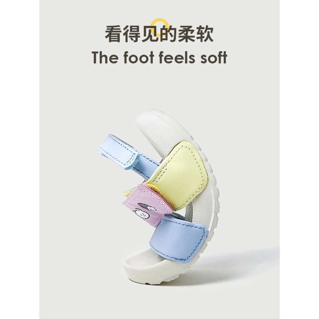 Sandal Mario nhựa Eva quai mềm 4 màu BTBG