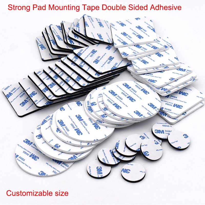 Set 10-100 Miếng Dán Hai Mặt Xốp 3M Siêu Dính Chắc Chắn