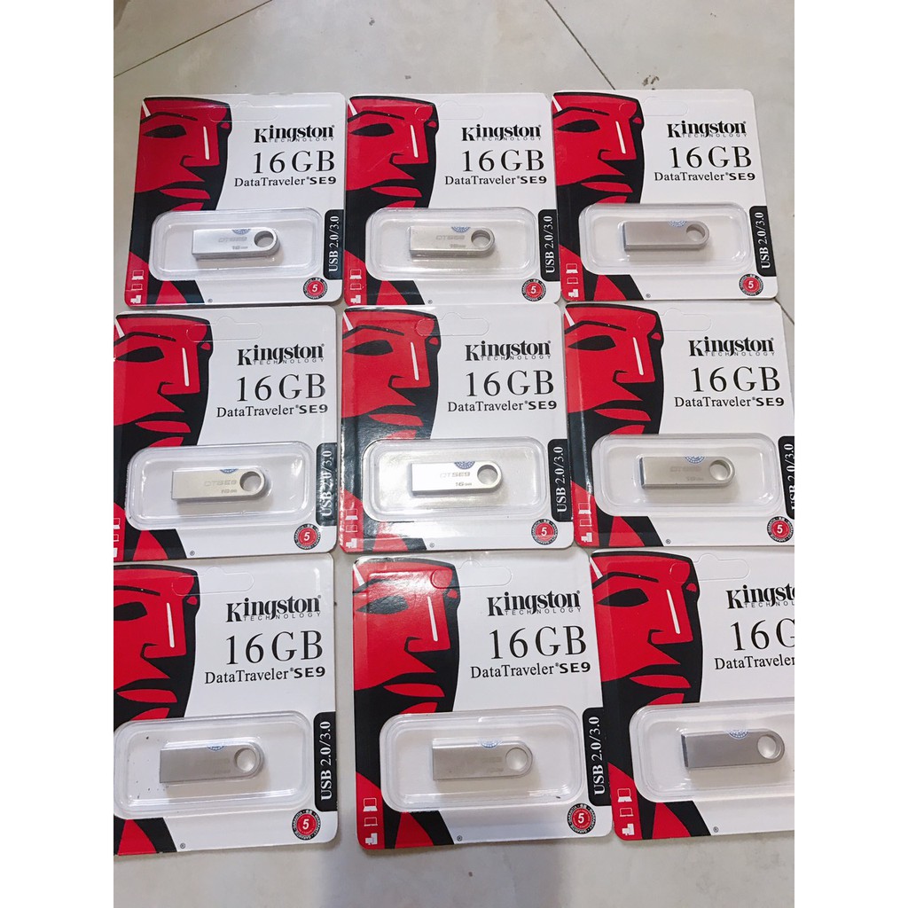 USB 16GB Kington DTSE9 Chất Lượng Cao Giá Rẻ