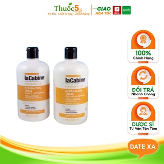 Lacabine dầu gội phục hồi tóc chuyên nghiệp chai 500ml