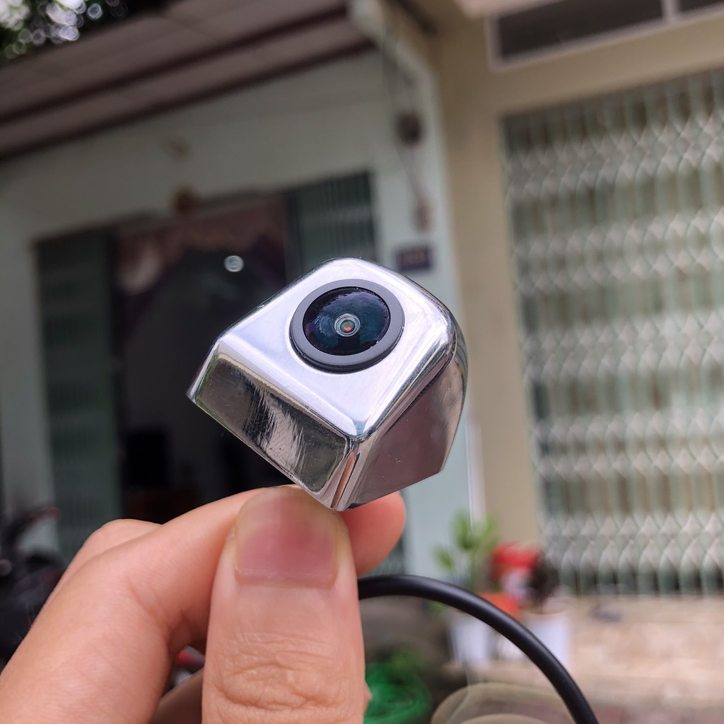 Camera Lùi Vỏ Crom 4 Mắt LED Siêu Sáng - Chống Nước Chống Va Đập Cực Tốt