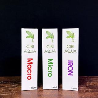 Phân nước cibi aqua - macro | micro | iron 250ml - dòng phân nước cực hiệu quả dành cho cây thuỷ sinh