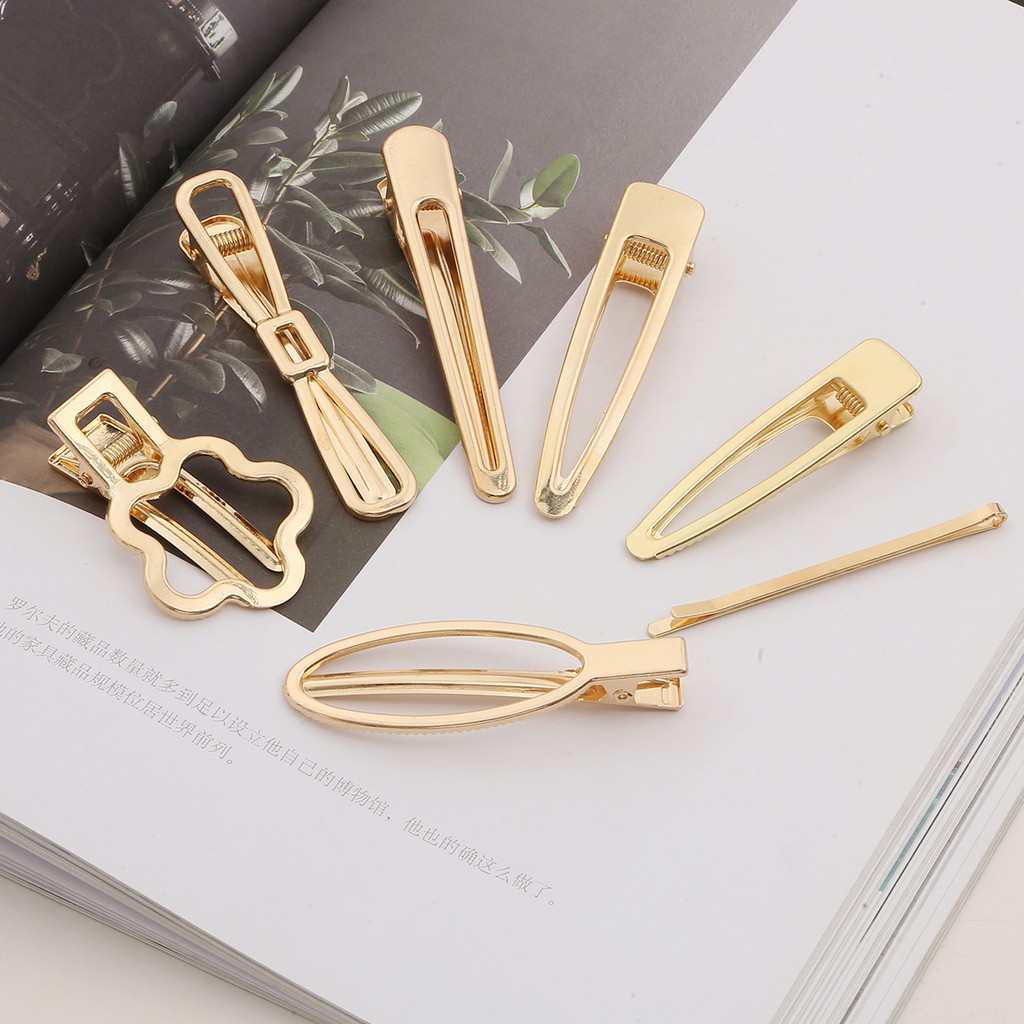 Kẹp tóc nữ BEADIA bằng hợp kim tự làm thủ công