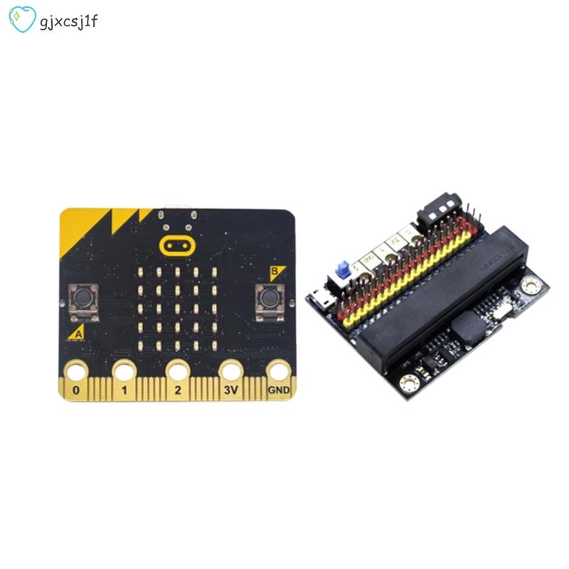 Bộ khởi động Microbit Go của BBC với bảng mở rộng MicroBit BBC IO V2.0