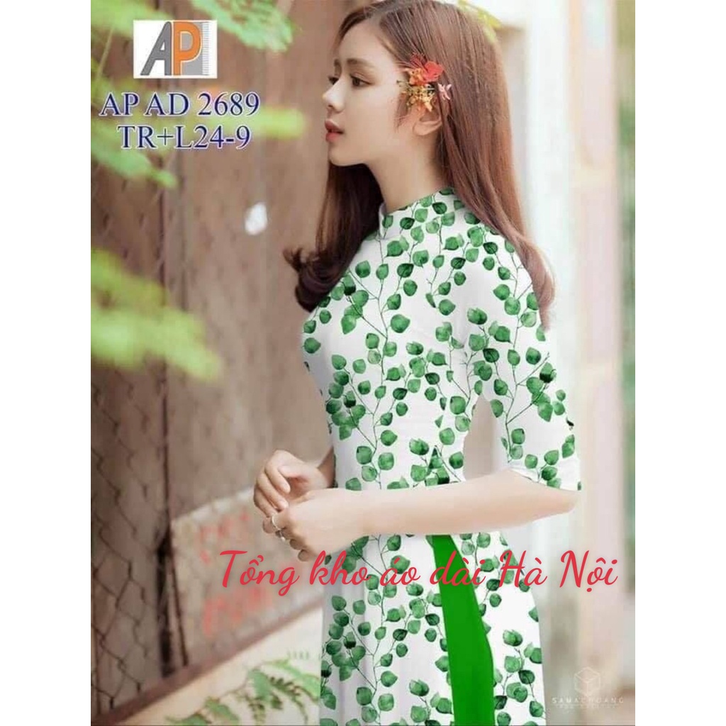 Những mẫu áo dài in 3D trẻ trung, rẻ và đẹp - Áo Dài Hà Nội